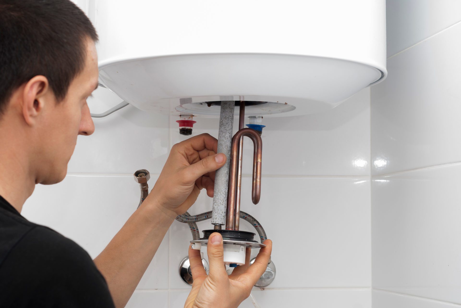 boiler technician providing boiler replacement services